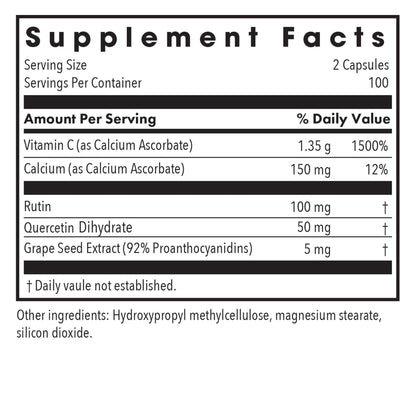 Esterol Ester-C 1350mg en mesa