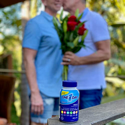 Escenario de estilo de vida con gomitas One A Day para hombres
