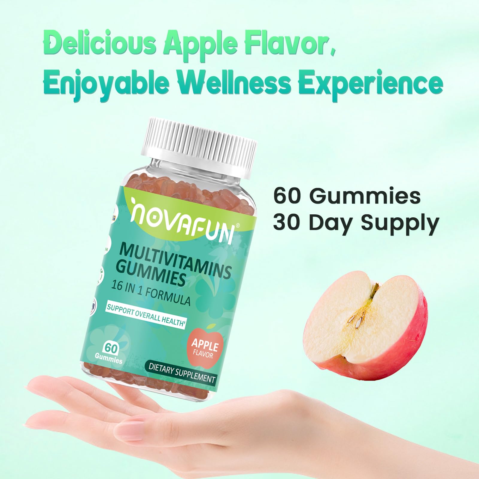 Estilo de vida saludable con Novafun gomitas
