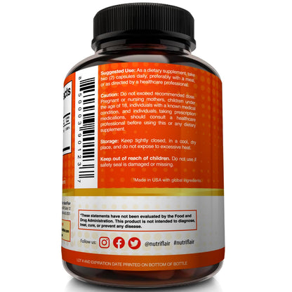 Estimulante colágeno vitamina c liposomal NutriFlair 1700mg cápsulas