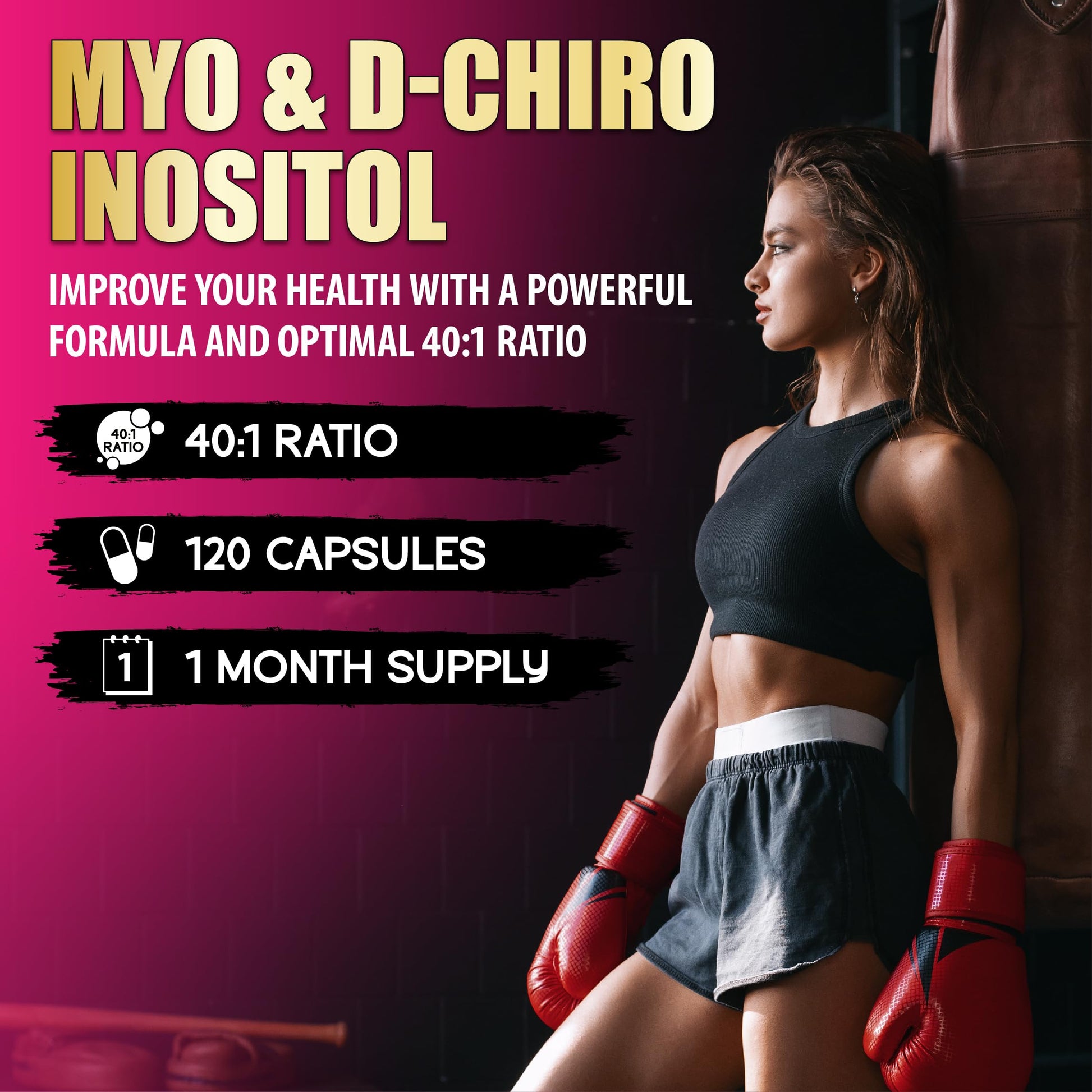 Etiqueta producto BMVINVOL inositol 40 a 1 ratio