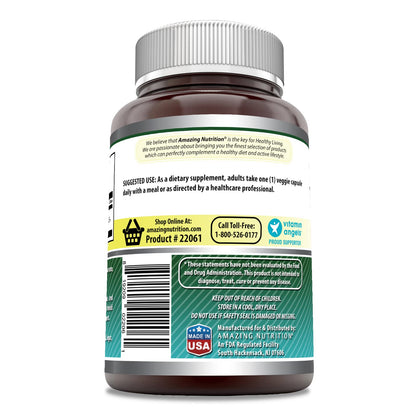 Etiqueta cápsulas vegetales biotina 10000mcg sin gluten