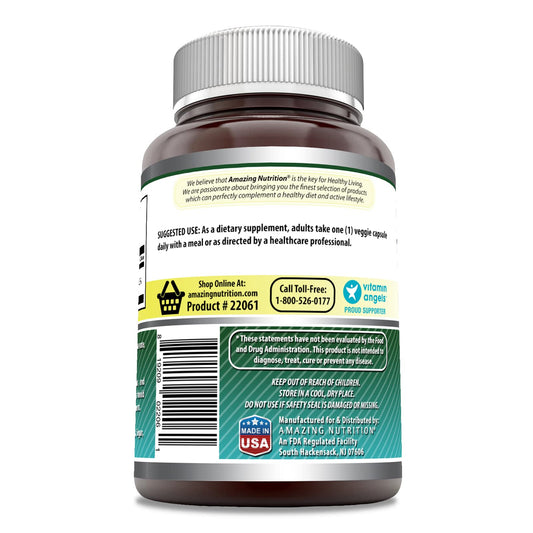 Etiqueta cápsulas vegetales biotina 10000mcg sin gluten
