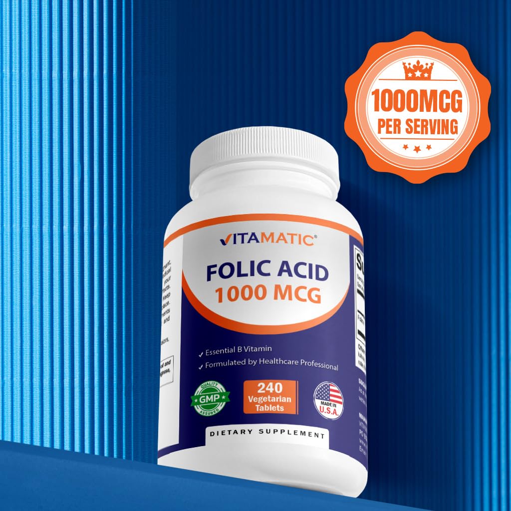 Etiqueta de certificación Vitamatic Ácido Fólico