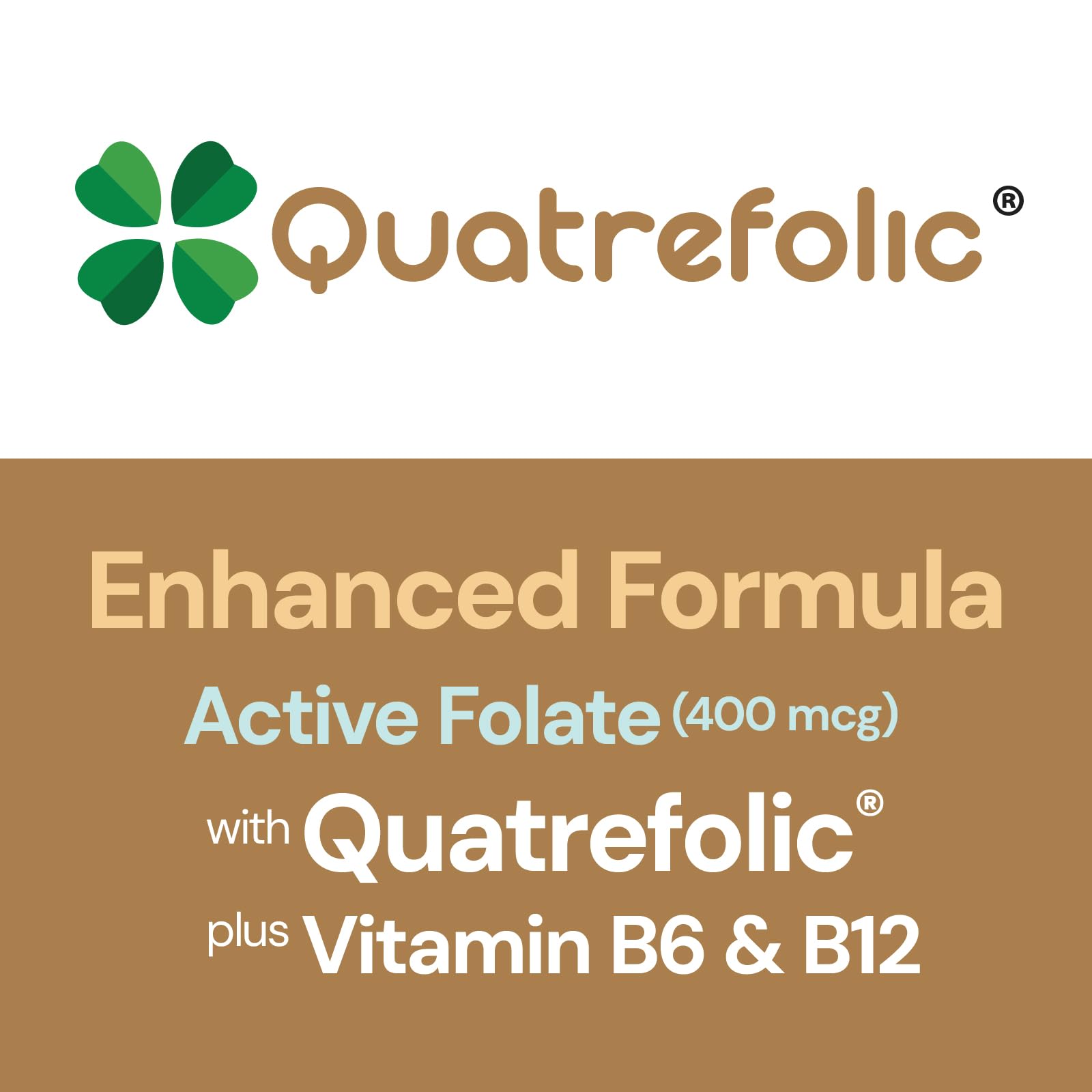 Etiqueta Conf Folate suplemento de vitaminas folato