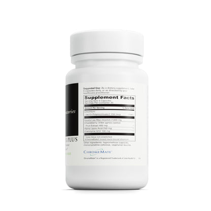 Etiqueta DaVinci Labs Inositol y Vitex Plus para mujeres