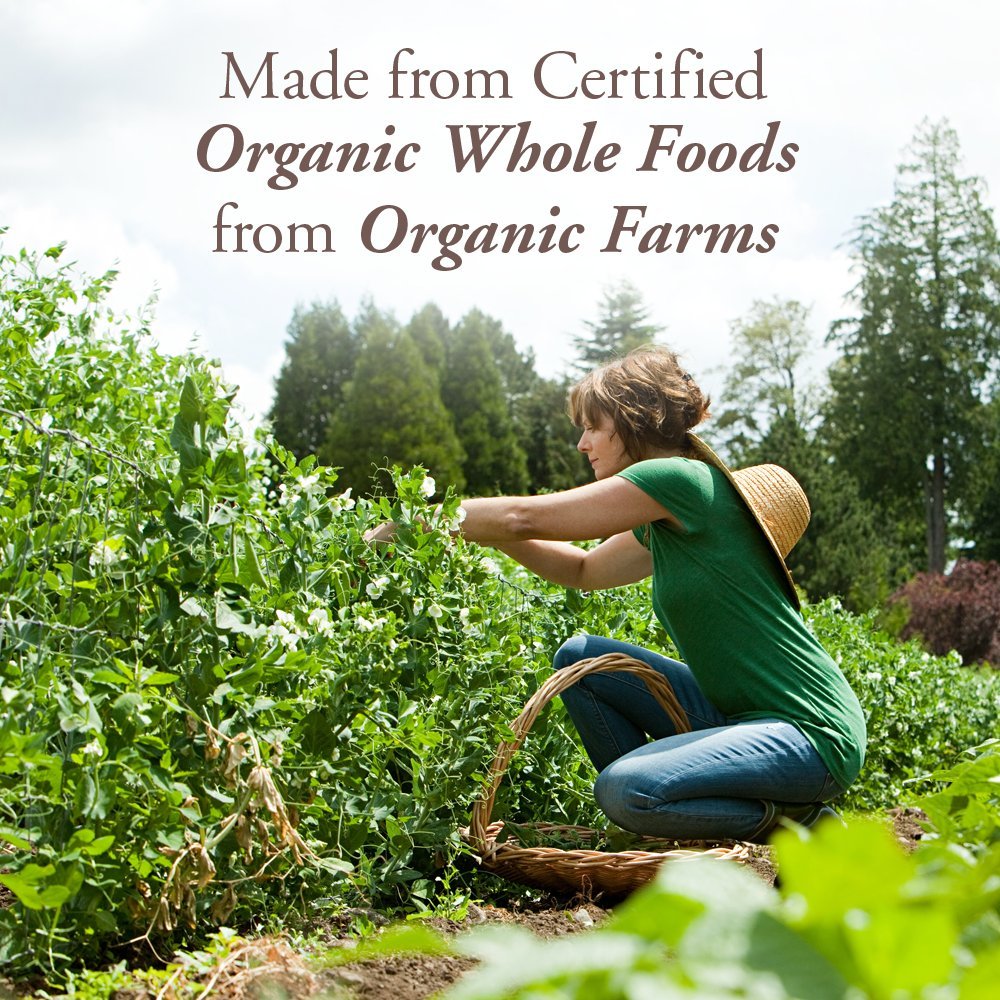 Etiqueta detalles Garden of Life Organics vitamina B12