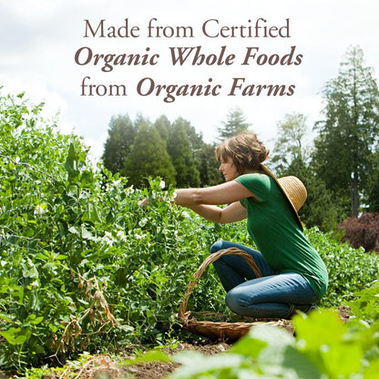 Etiqueta detalles Garden of Life Organics vitamina B12