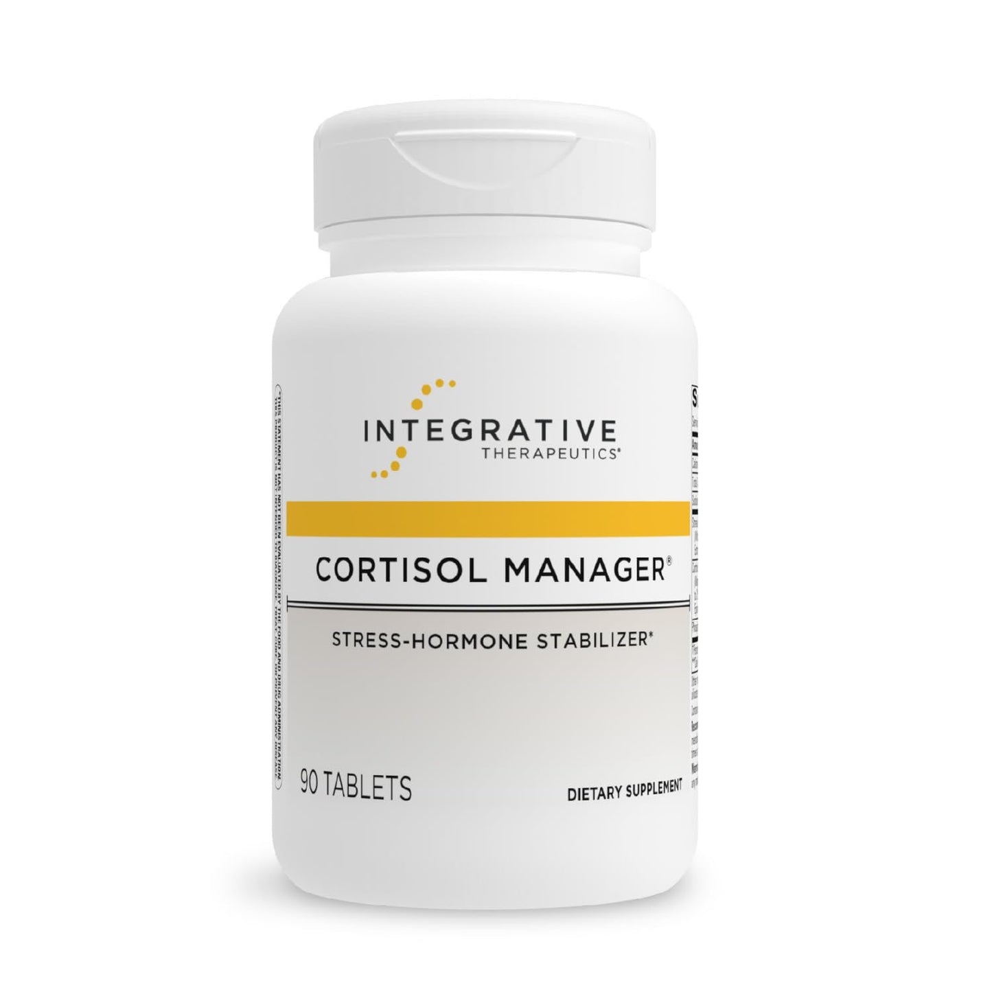 Etiqueta frontal de Cortisol Manager