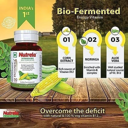 Etiqueta frontal PUB Vitamina B12 cápsulas vegetales