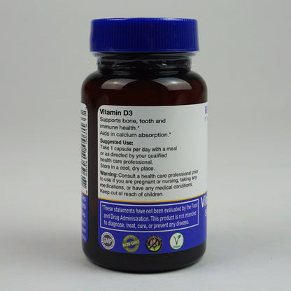 Etiqueta frontal producto Rejuvenation Therapeutics vitamina d3