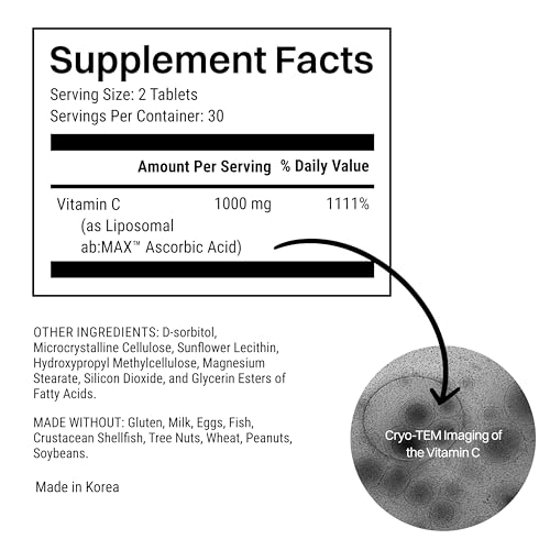 Etiqueta frontal Vitamina C Haroutine 1000mg