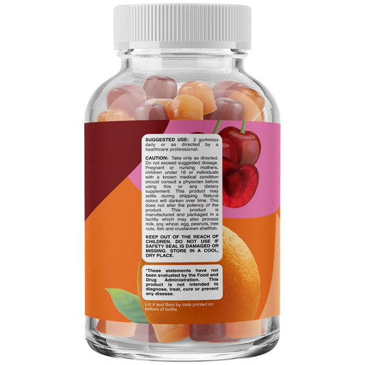 Etiqueta gomitas multivitaminas Phytoral - instrucciones de uso