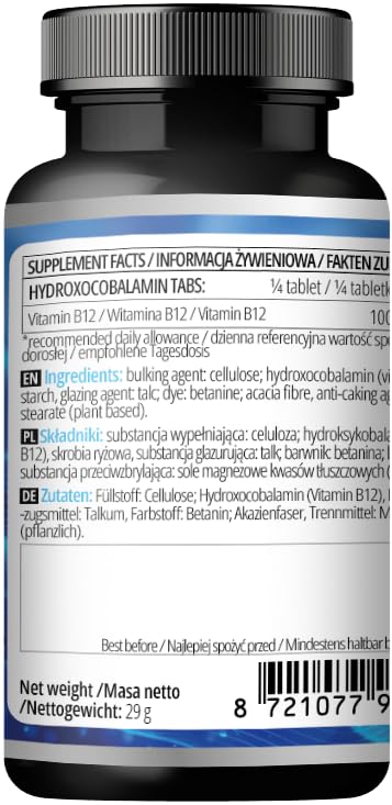 Etiqueta información apollo's hegemony vitamina b12