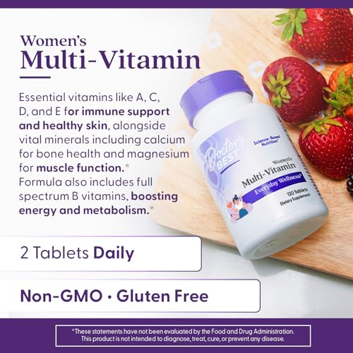 Etiqueta información multivitaminas Doctor's Best