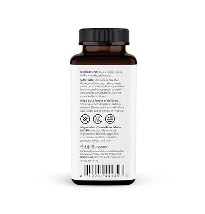 etiqueta de información del suplemento NeuroQ multivitamínico