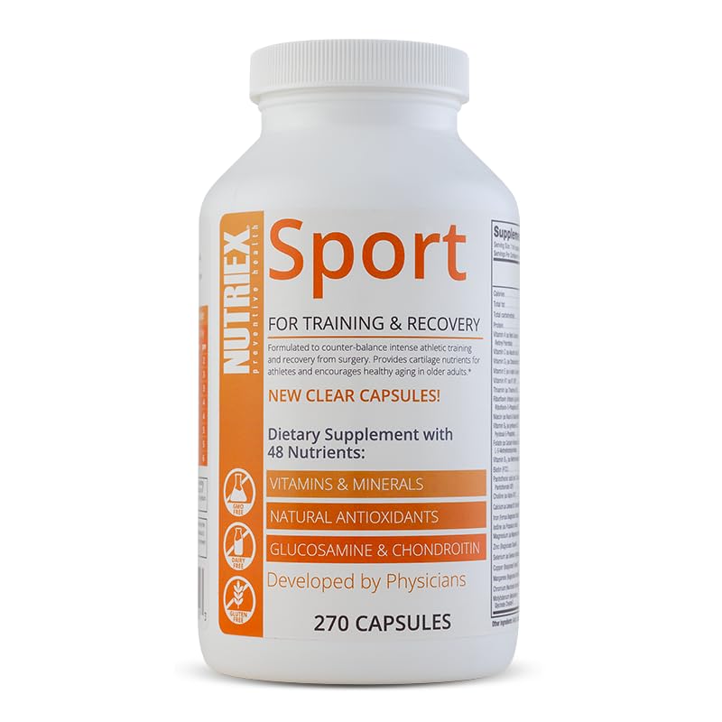 Etiqueta informativa de Nutriex Sport