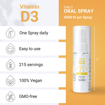 Etiqueta informativa spray vitamina D3 NorVita 4000 UI