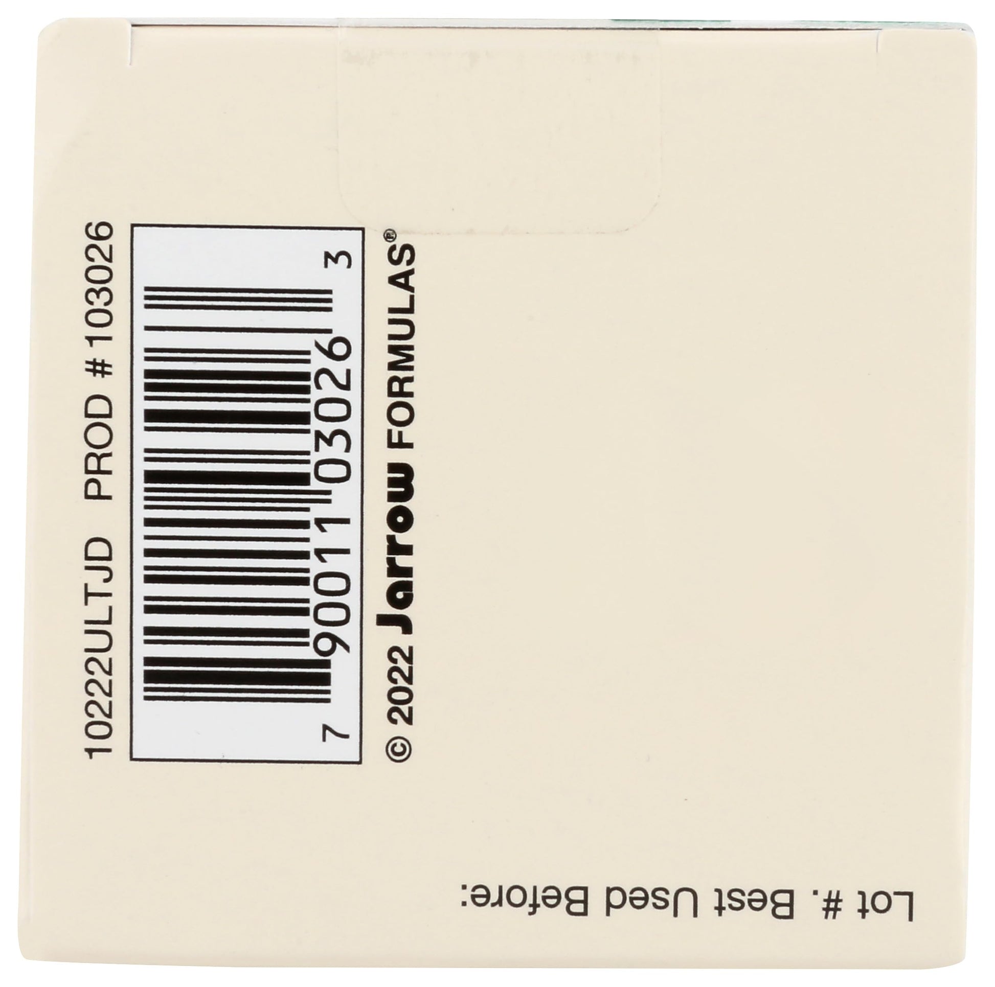 Etiqueta Jarrow Dophilus Ultra potente