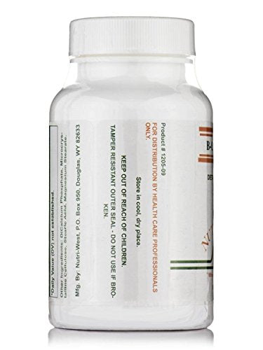 Etiqueta lateral vitaminas B-Complex NutriWest 90 tabletas