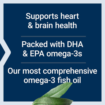 Etiqueta Life Extension Omega-3 Plus y Vitamina D3