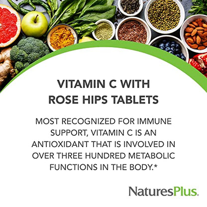 Etiqueta NaturesPlus vitamina C liberación prolongada