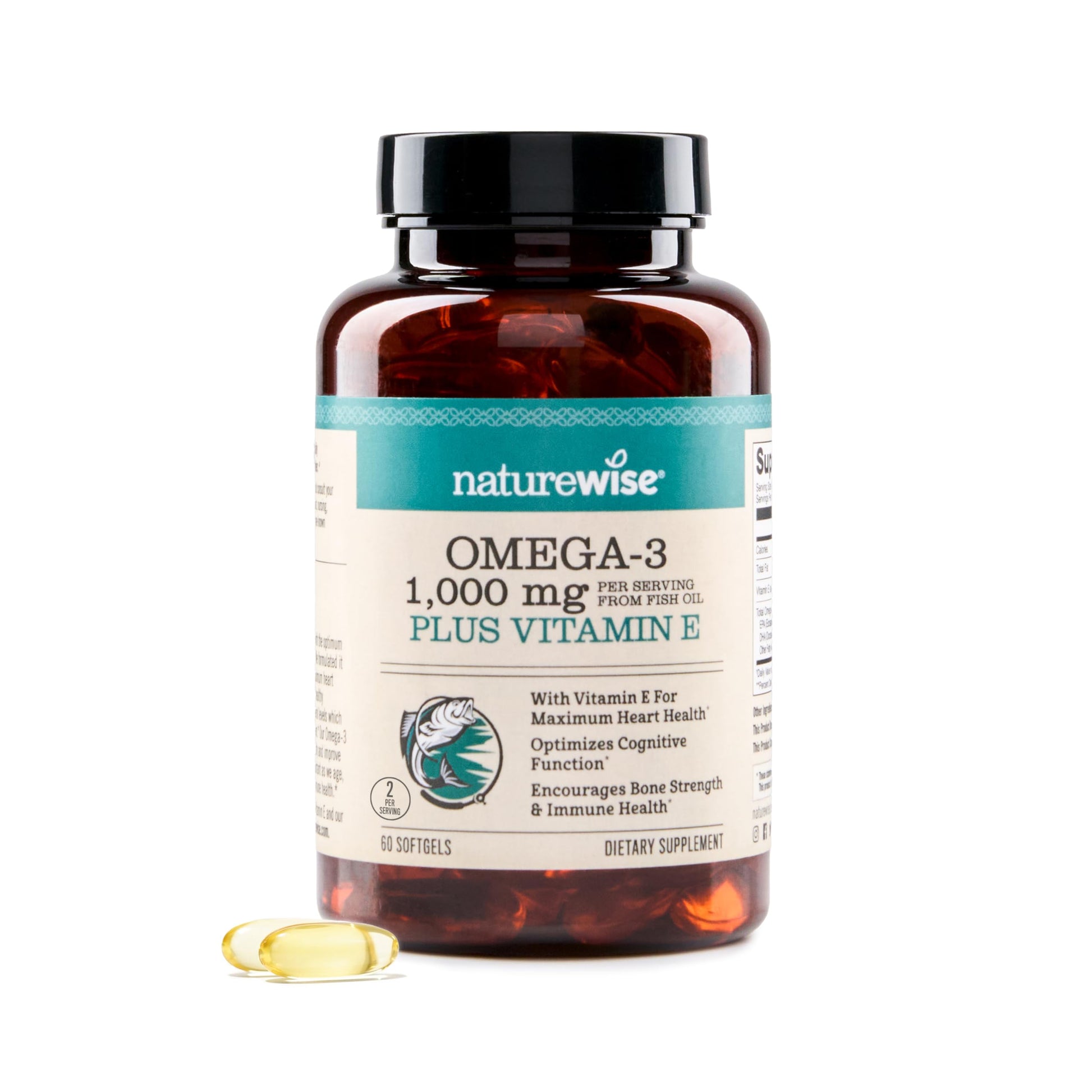 Etiqueta NatureWise multivitamínico para mujeres