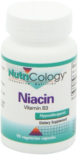 Etiqueta de Niacina abierta Nutricology
