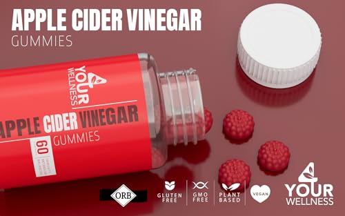 Etiqueta nutricional gomitas vinagre sidra manzana