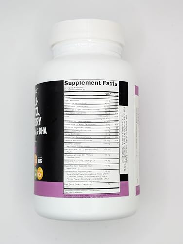 Etiqueta posterior vitaminas Clean Nutraceuticals Fertiliforce ingredientes