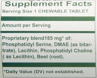 Etiqueta de Pro-Cortisol Balance con información