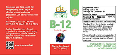 Etiqueta producto El Rey vitamina B-12
