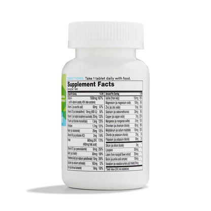 Etiqueta producto vitaminas 365 by Whole Foods Multi One Daily