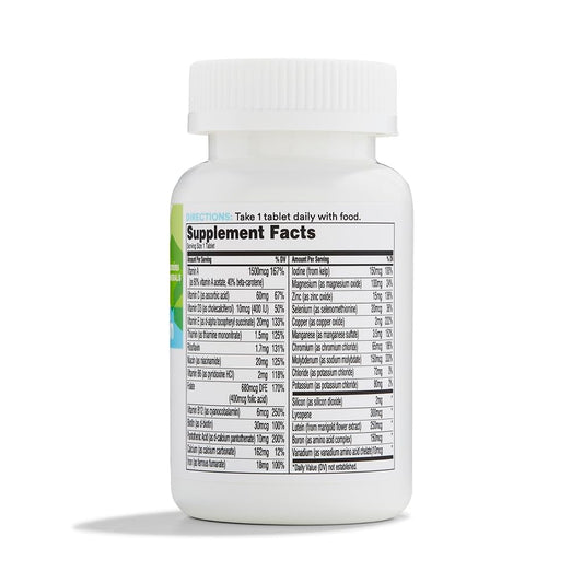 Etiqueta producto vitaminas 365 by Whole Foods Multi One Daily