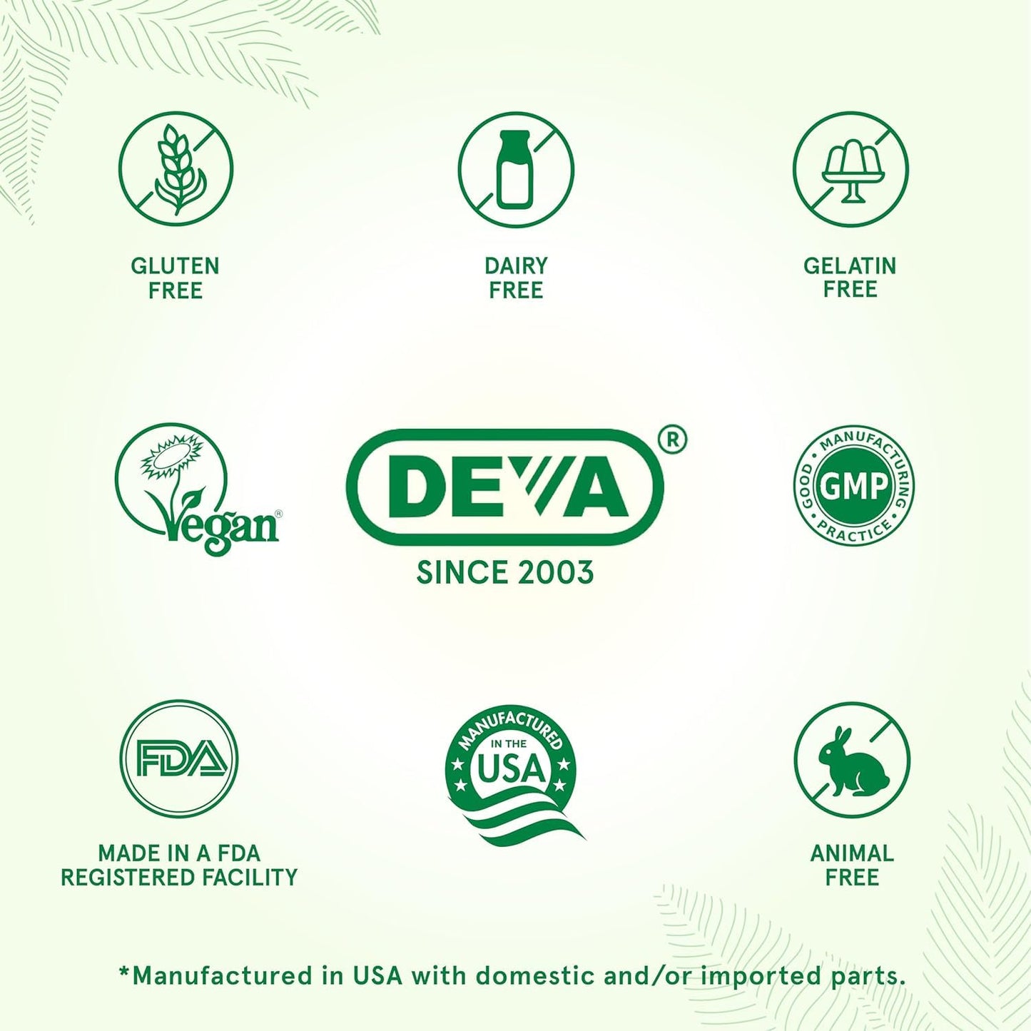 Etiqueta suplemento DEVA vitamina C multi-fuente vegana