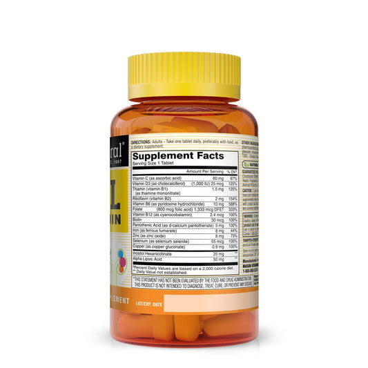 Etiqueta de suplemento renal Mason