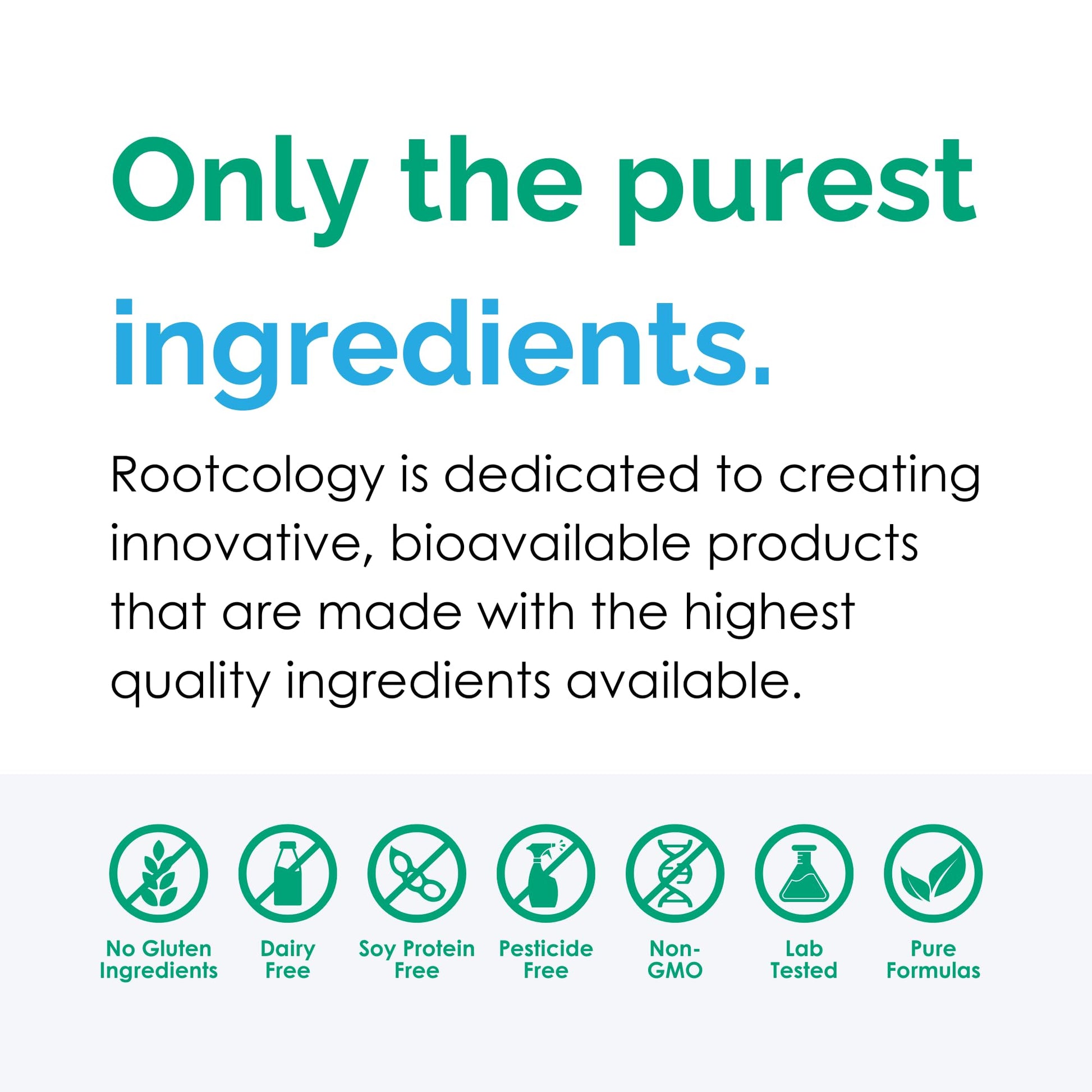 Etiqueta suplemento Rootcology Myo-Inositol polvo