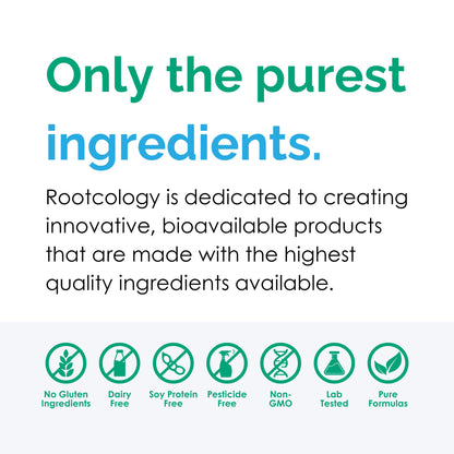 Etiqueta suplemento Rootcology Myo-Inositol polvo