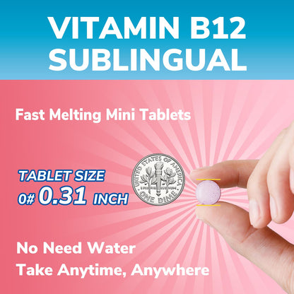 Etiqueta frontal del suplemento Vitalibre Vitamina B12