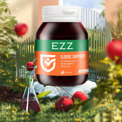 Etiqueta del suplemento vitamina c ezz con ingredientes naturales