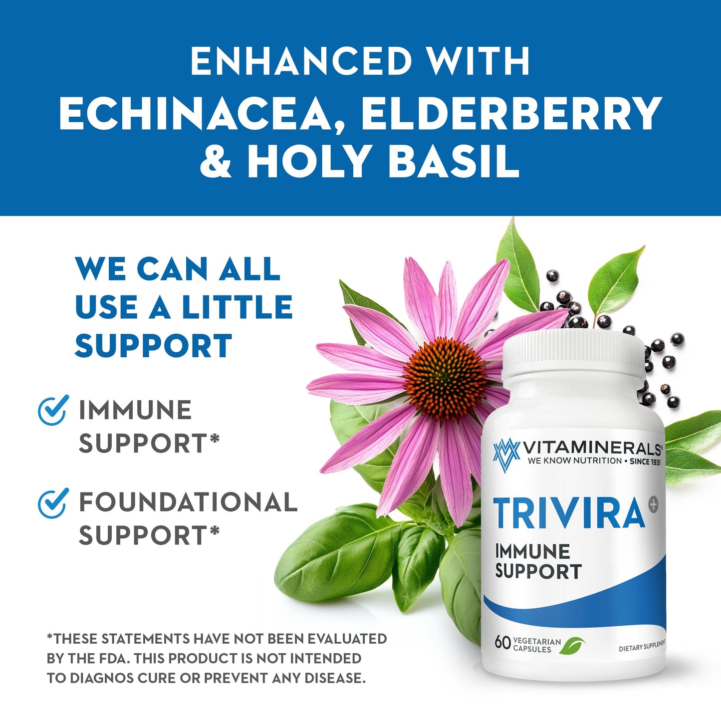 Etiqueta suplemento vitaminerals trivira