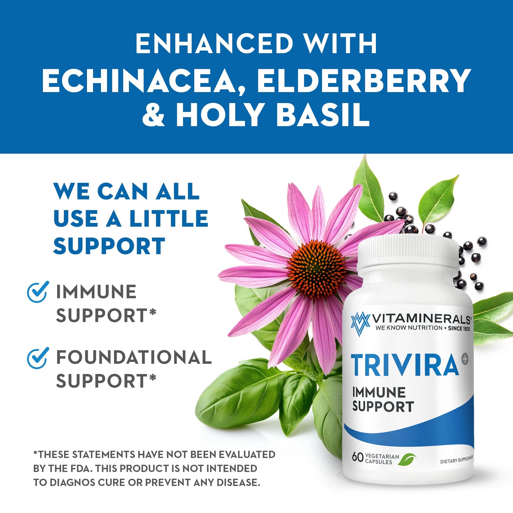 Etiqueta suplemento vitaminerals trivira