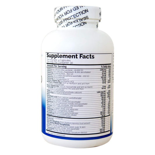Etiqueta suplemento vitamínico Multi Two