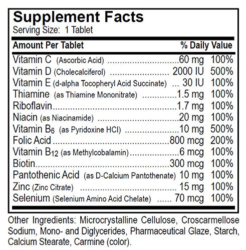 Etiqueta trasera dialyvite 800 ultra d multivitamínico