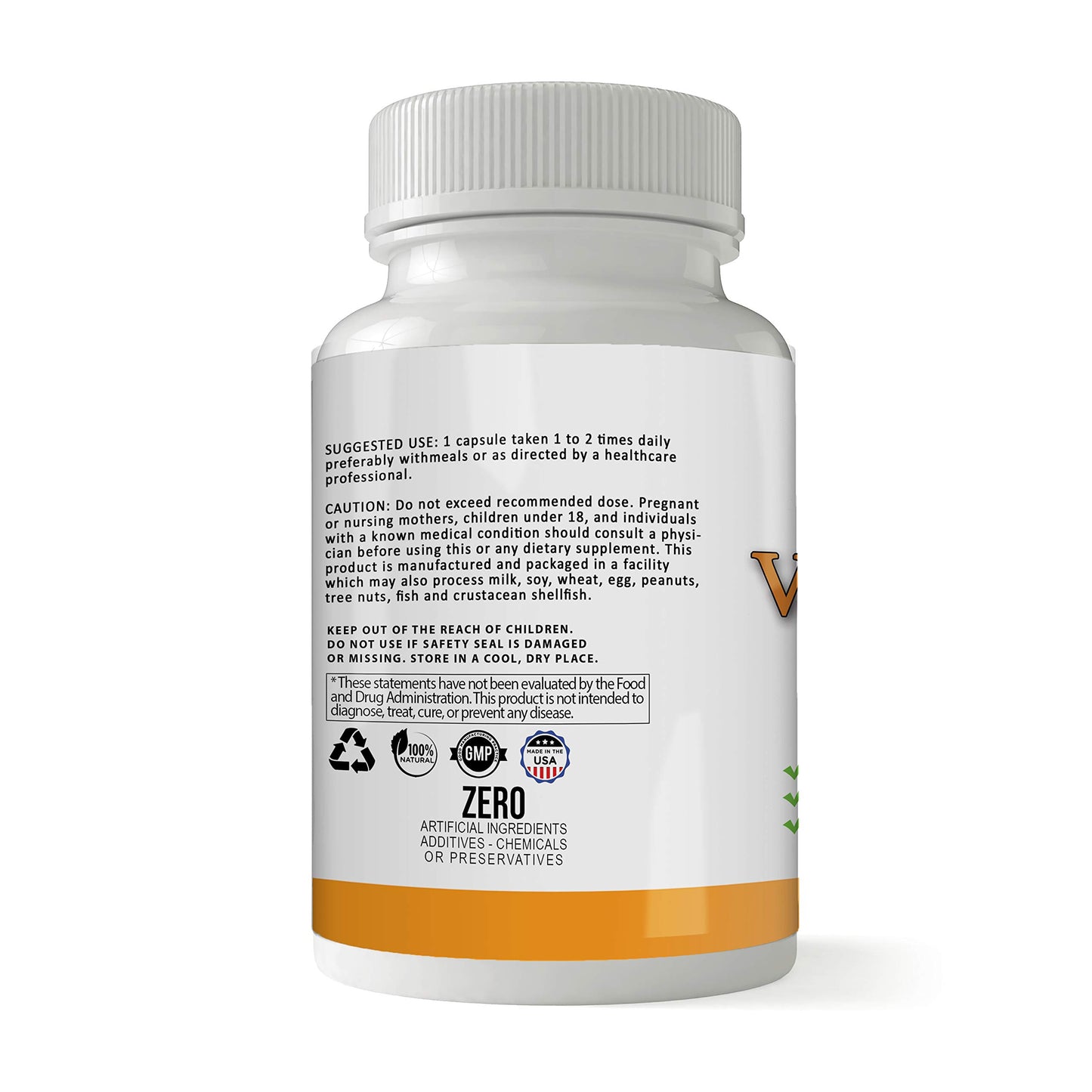 Etiqueta vitamina c suplementos naturales Totally Natural Remedies