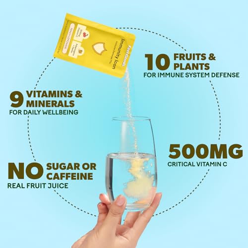 Etiqueta vitaminas y minerales Immunity Icon Feel Goods