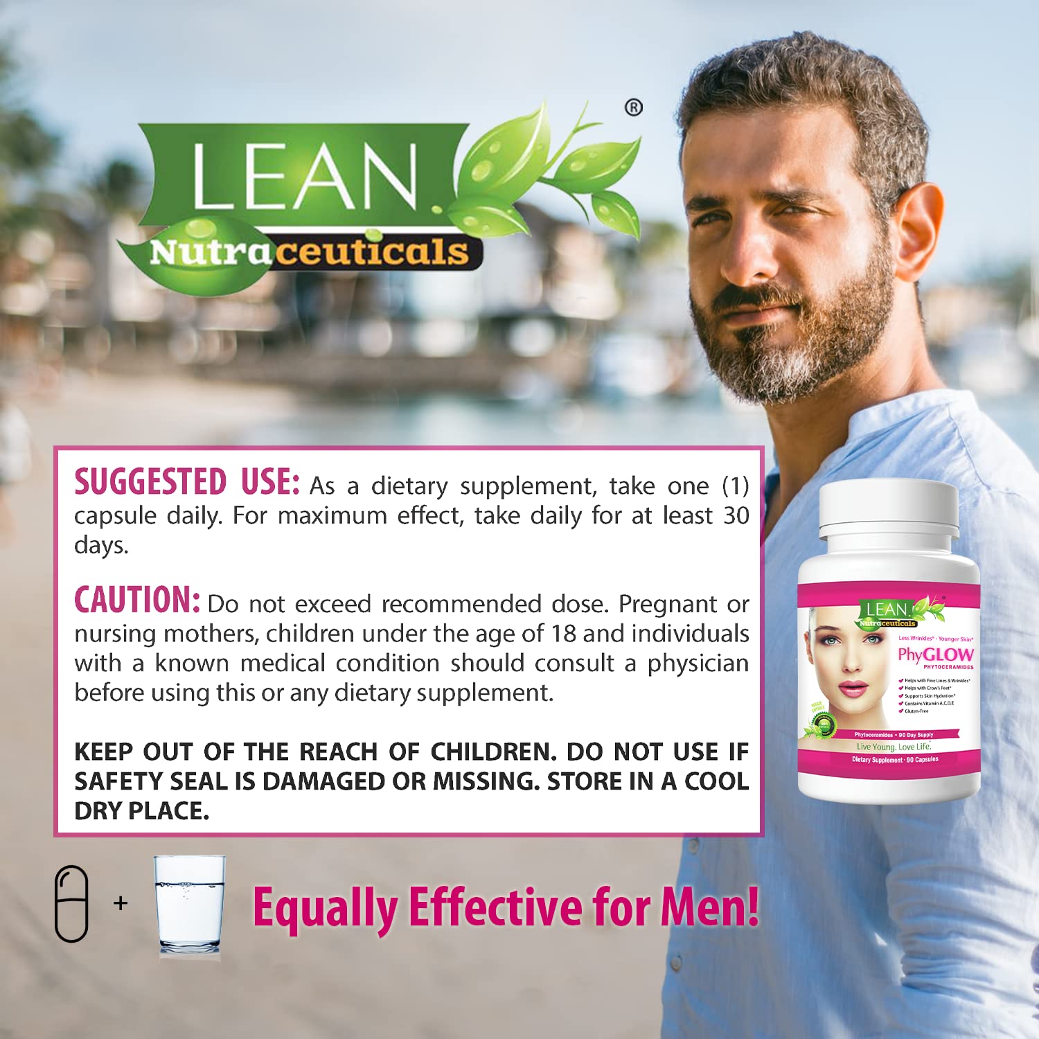 Etiquetado de PhyGLOW Phytoceramides
