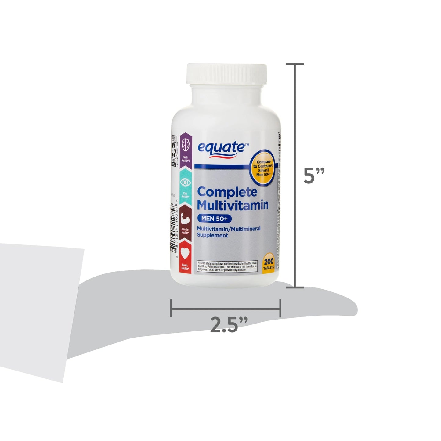 Etiquetas y beneficios de Equate multivitamin