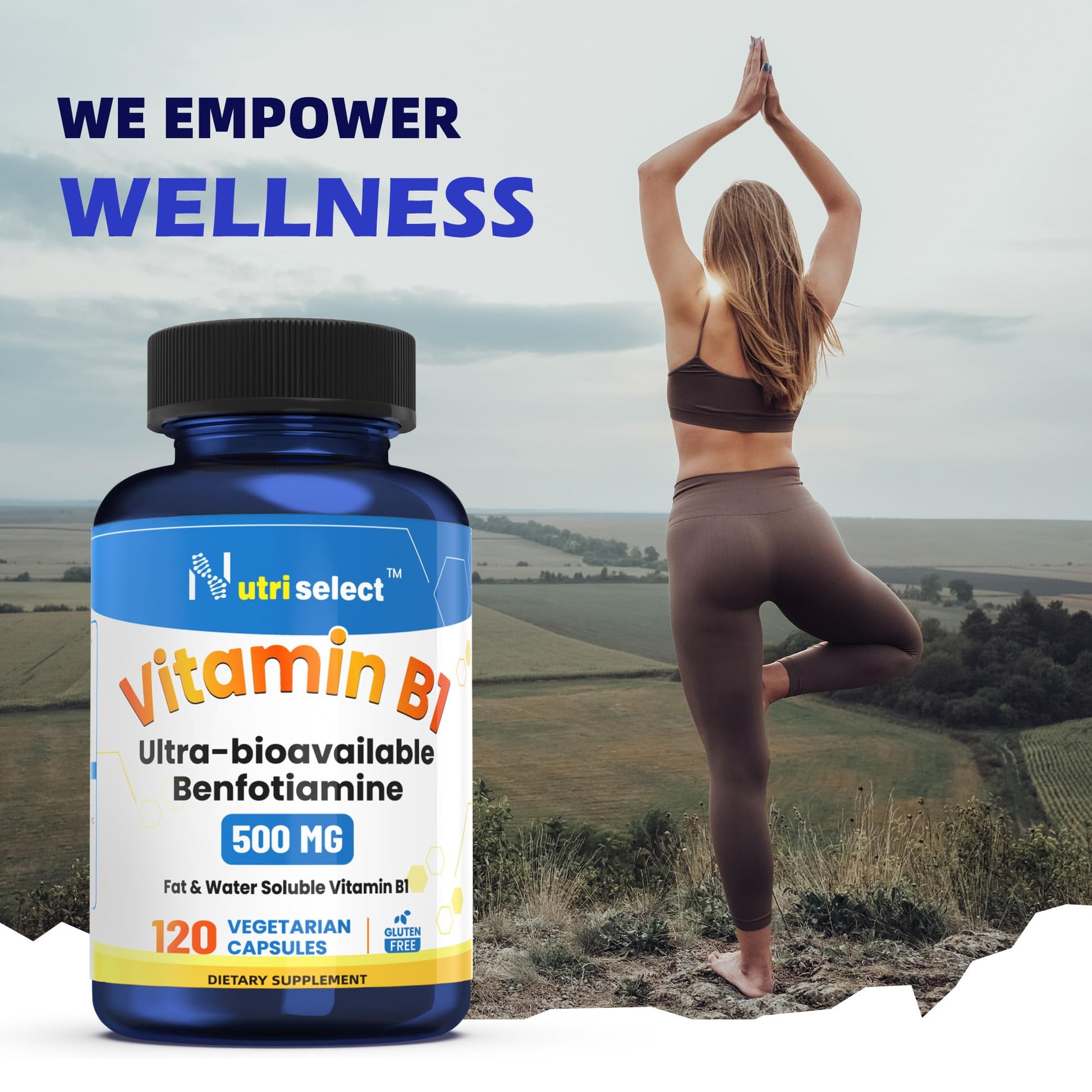Etiquetas de NUTRISELECT Benfotiamina 500 mg