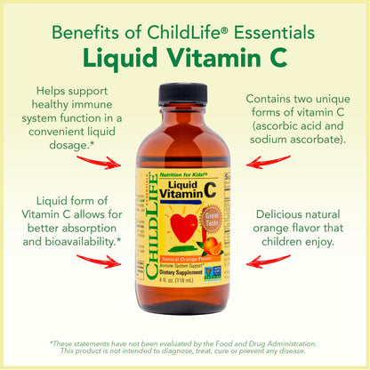 Extracto de equinácea en vitaminas líquidas ChildLife para niños